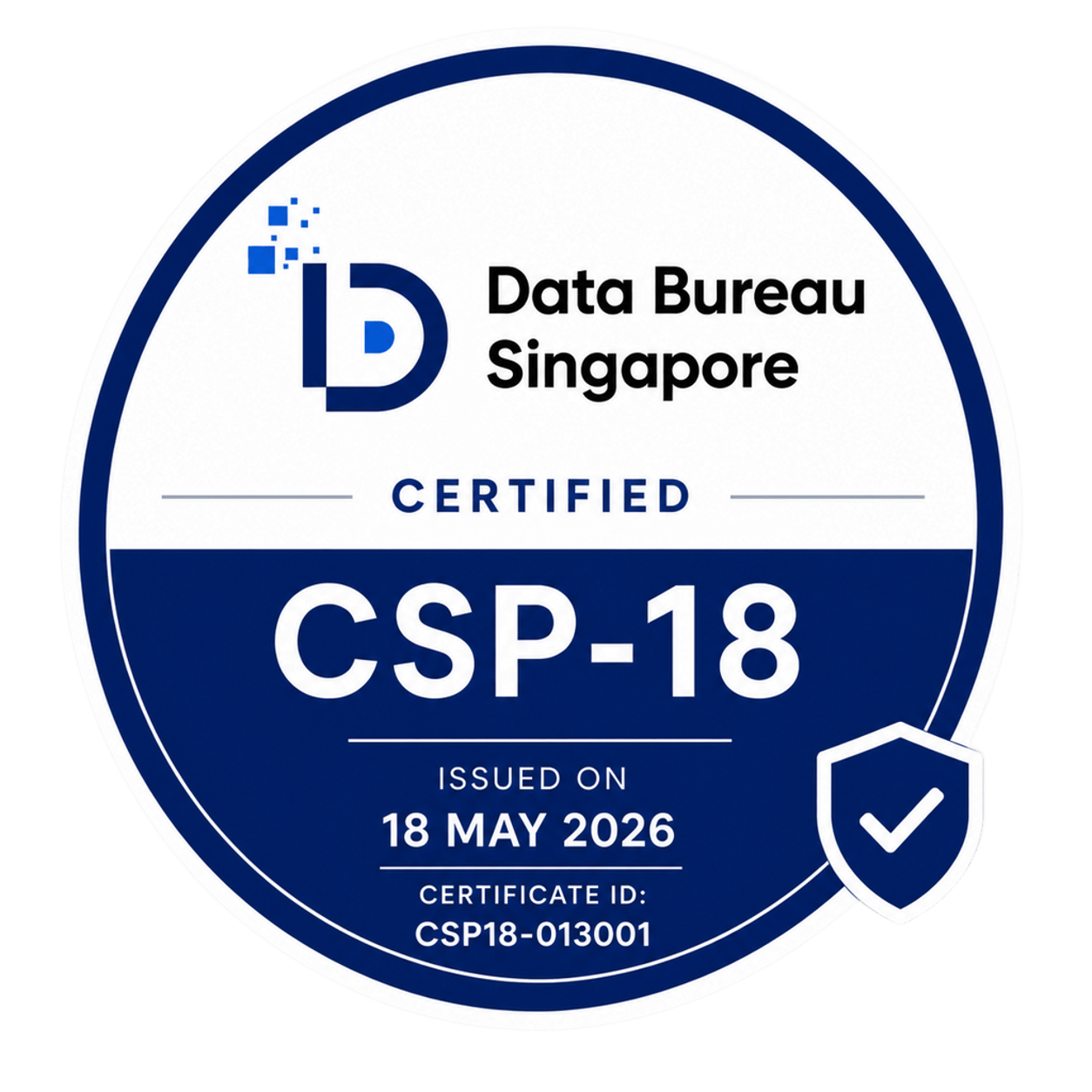 Data Bureau Singapore — CSP-18 Certified